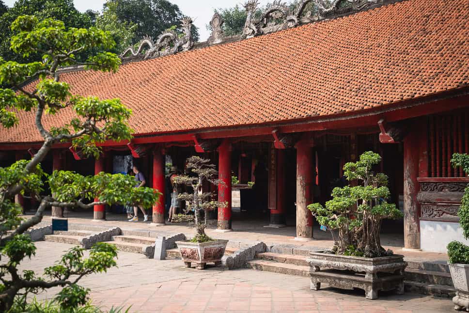 Hanoi bezienswaardigheden: Wat te doen in Hanoi (+ 3 dagen reisroute) 3 dagen in Hanoi Temple of Literature