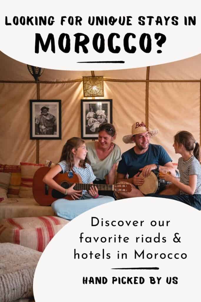 Best unique stays in Morocco hotels and riads