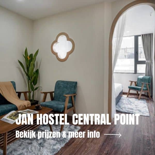 Rondreis Vietnam: De ultieme reisroute voor 3 weken Vietnam + tips Hotel Ho Chi Minh Jan Hostel Central Point