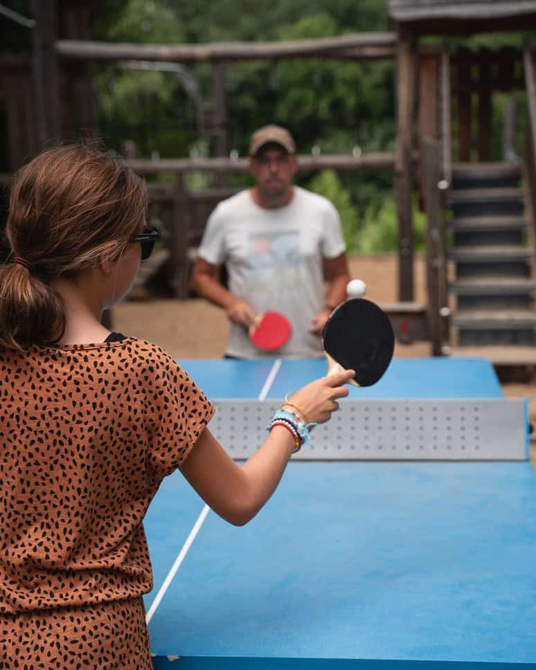 Luxury camping South of France: A wonderful family glamping trip in the provence Family trip South of France Provence Camping Ping Pong
