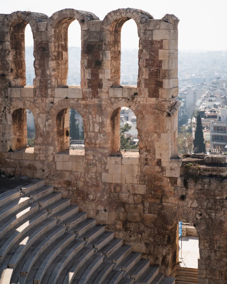 Discover what to do in Athens + the nicest neighborhoods Theater Acropolis Visits Athens