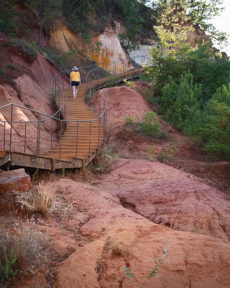 20x the best things to do in Provence, France Highlight Provence Roussillon Sentier des ocres