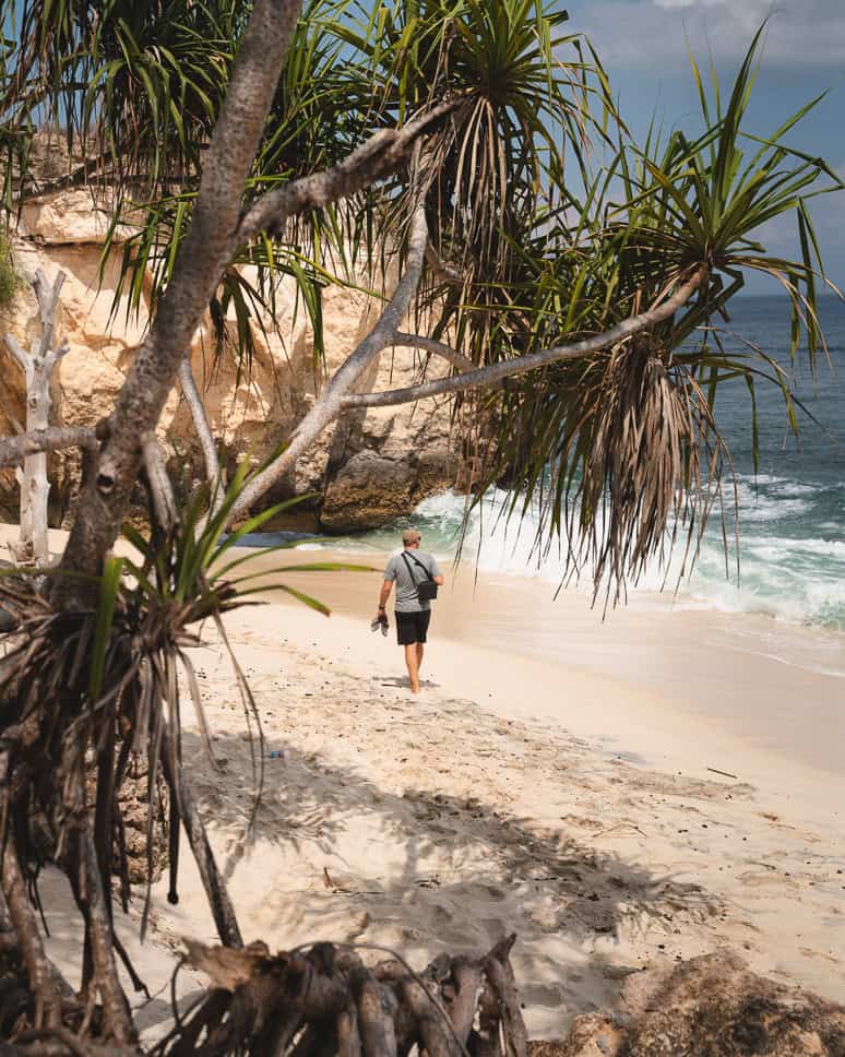 Wat te doen op Nusa Lembongan en Nusa Ceningan: onze beste tips Hidden Beach Nusa lembongan Te doen