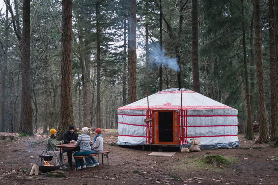 Winterwoods Yurt Bijzonder Overnachten Nederland