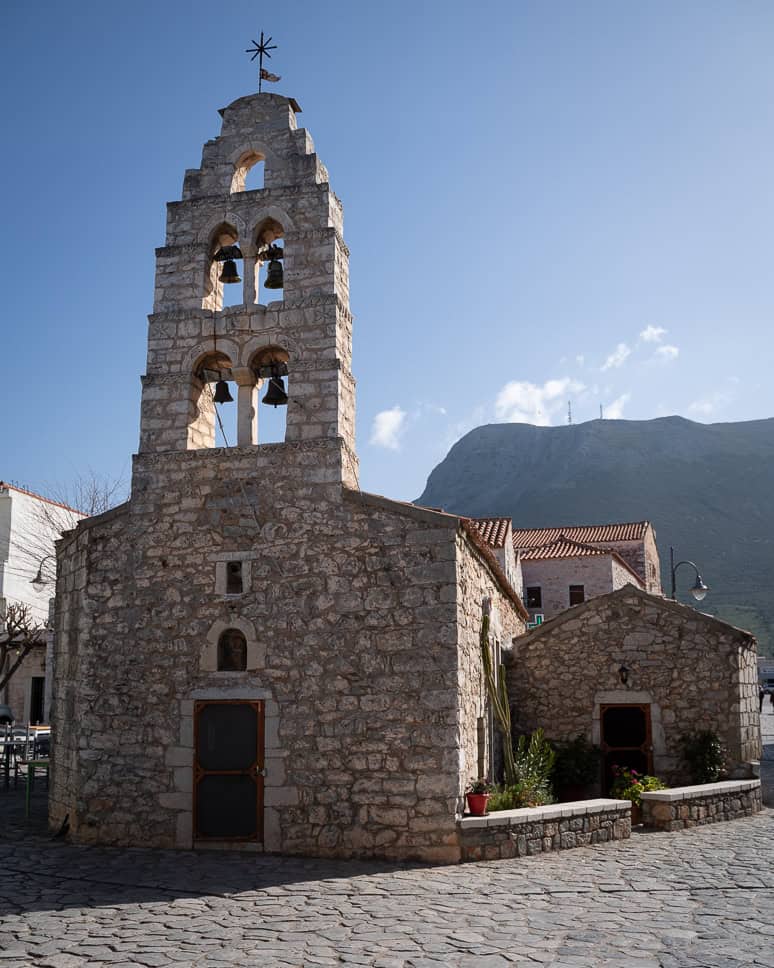 The ultimate 10-day itinerary for Greece + Peloponnese Itinerary Peloponnese Areopoli Church