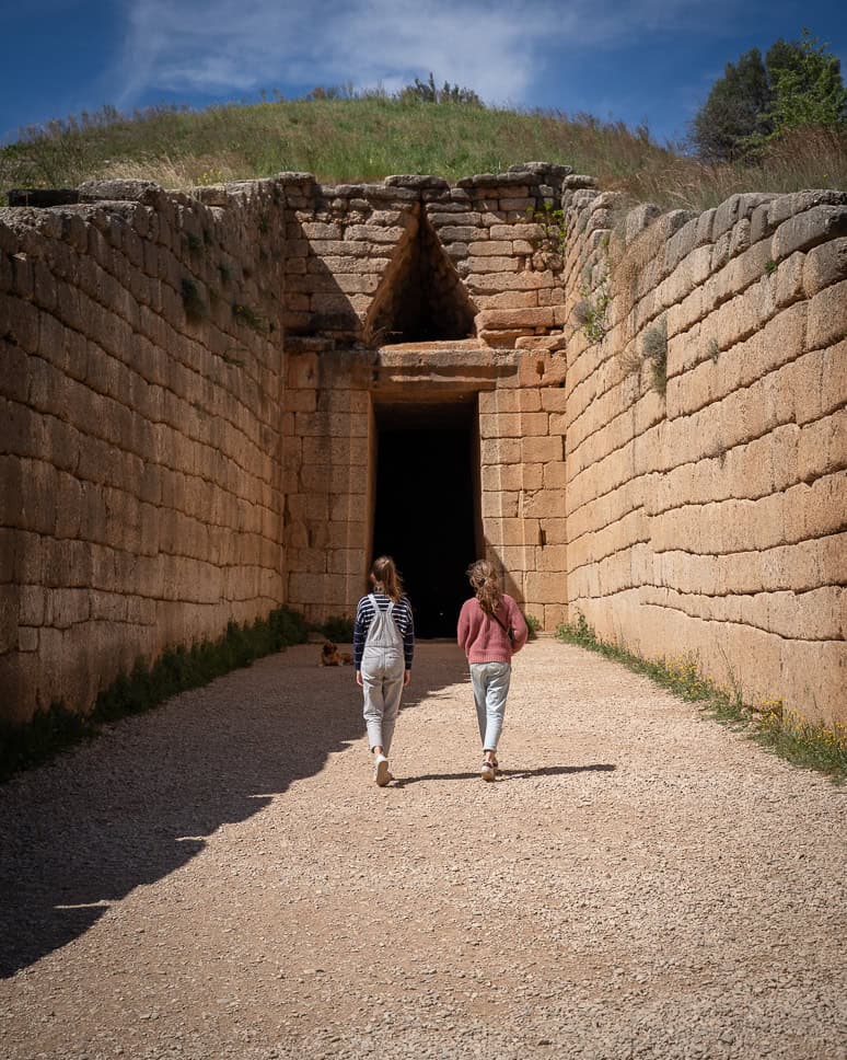 Best things to do in Nafplio in Greece Visit Mycenae Family Tomb from Nafplion