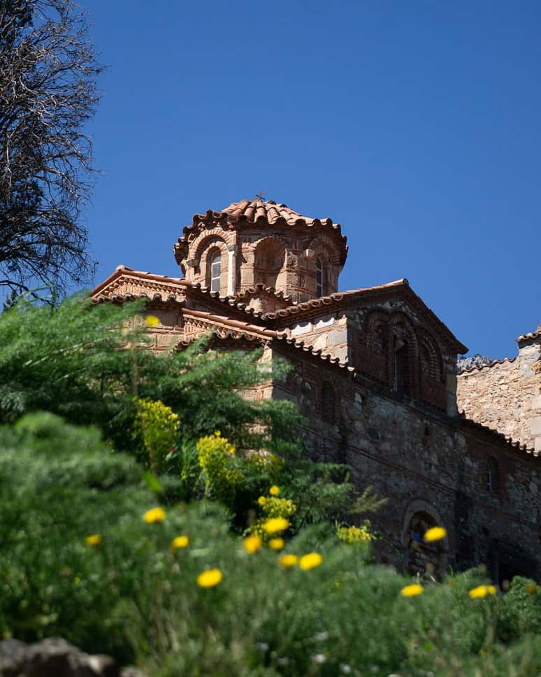 The ultimate 10-day itinerary for Greece + Peloponnese Itinerary Peloponnese Mystras Church