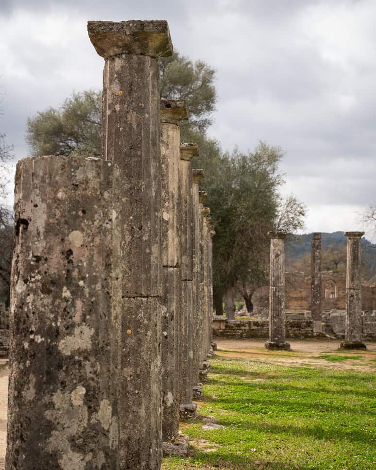 The ultimate 10-day itinerary for Greece + Peloponnese Road trip Peloponnese Olympia Columns