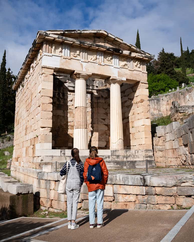 The ultimate 10-day itinerary for Greece + Peloponnese Family visit Delphi itinerary Greece