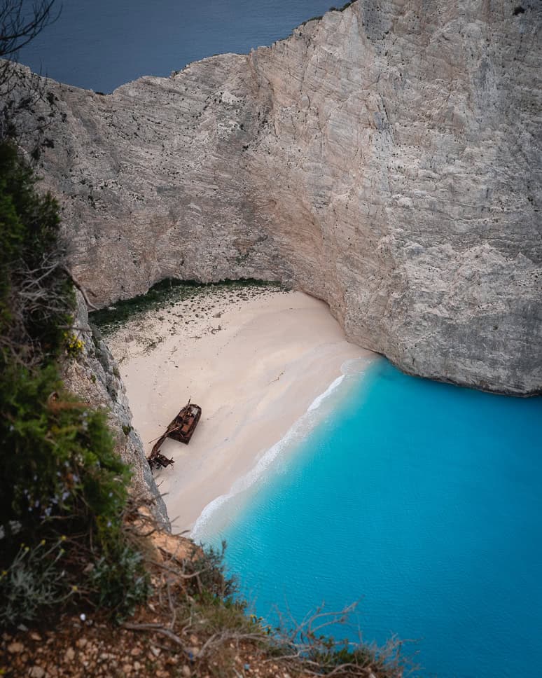 The ultimate 10-day itinerary for Greece + Peloponnese Zakynthos shipwreck Navagio