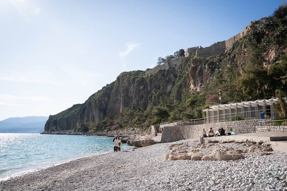 Best things to do in Nafplio in Greece Arvanitias Beach Family Nafplio