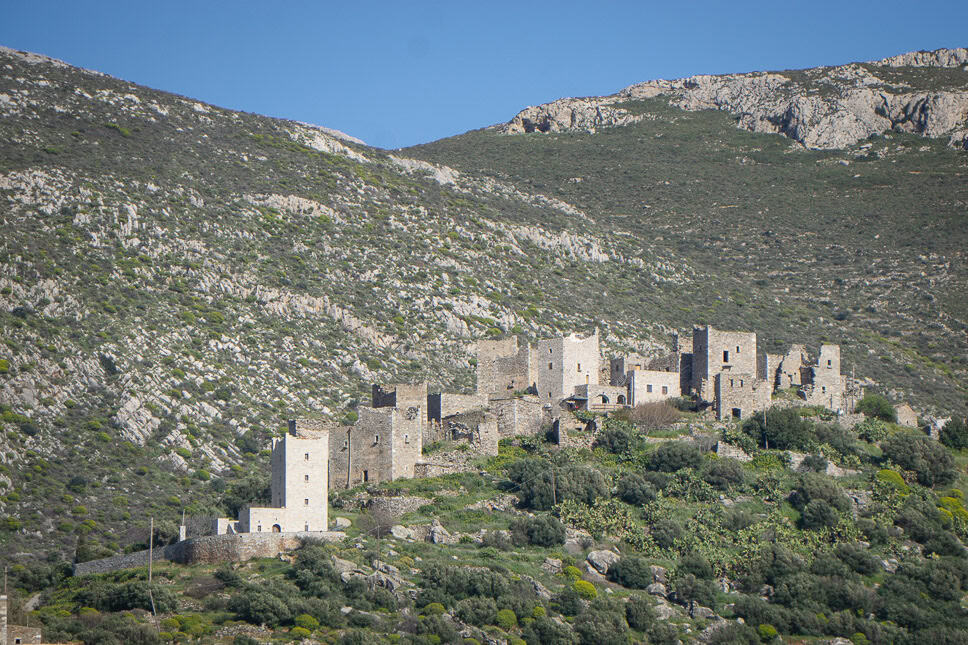 Typical Towers Mani Peninsula