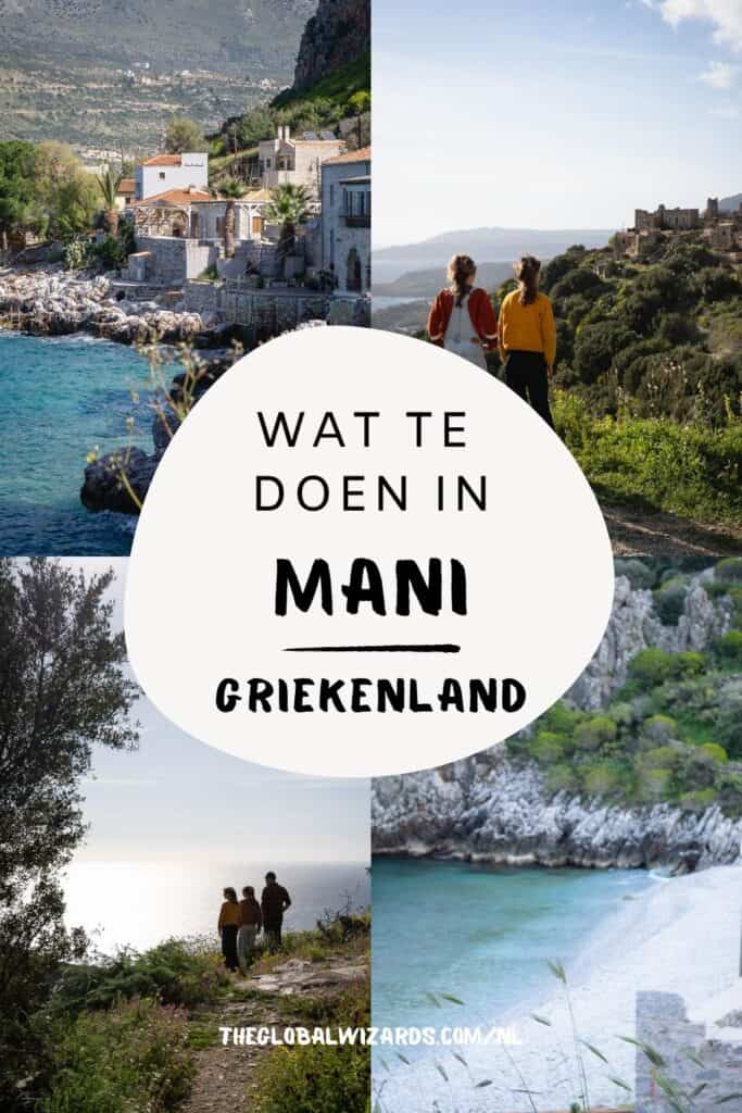 Wat te doen Mani Peninsula Peloponnesos
