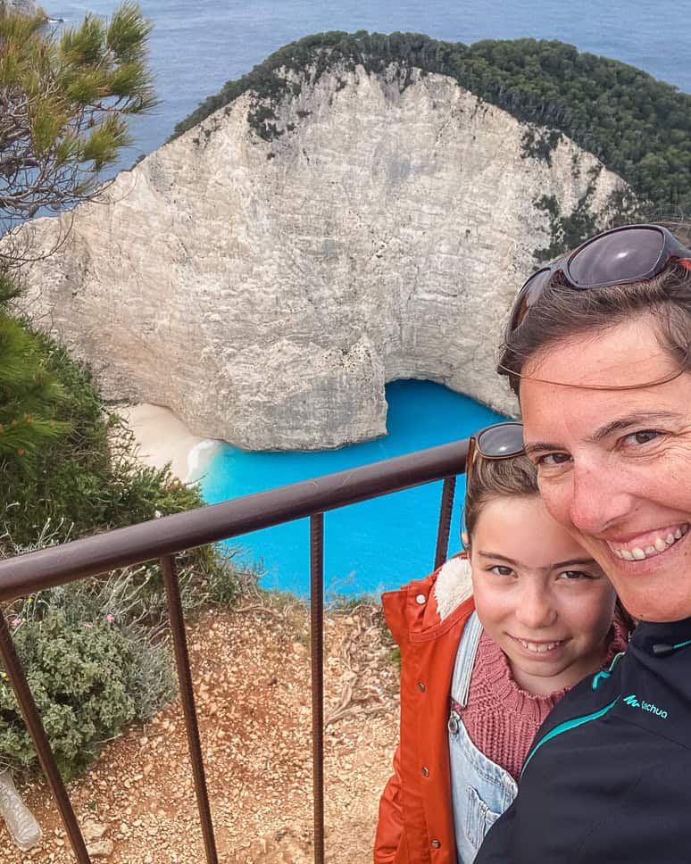What to do in Zakynthos Viewpoint Navagio Beach Family