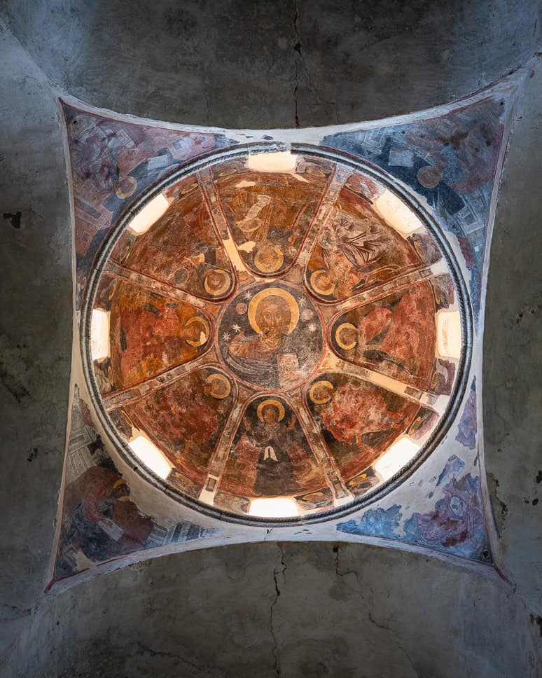 Visit Mystras and go back in time to Byzantine Greece Fresco Mystras