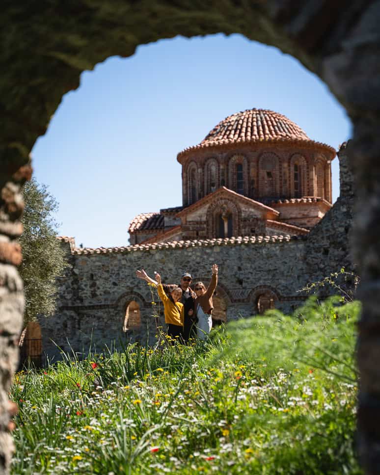 Visit Mystras and go back in time to Byzantine Greece Visit Mystras Family Greece