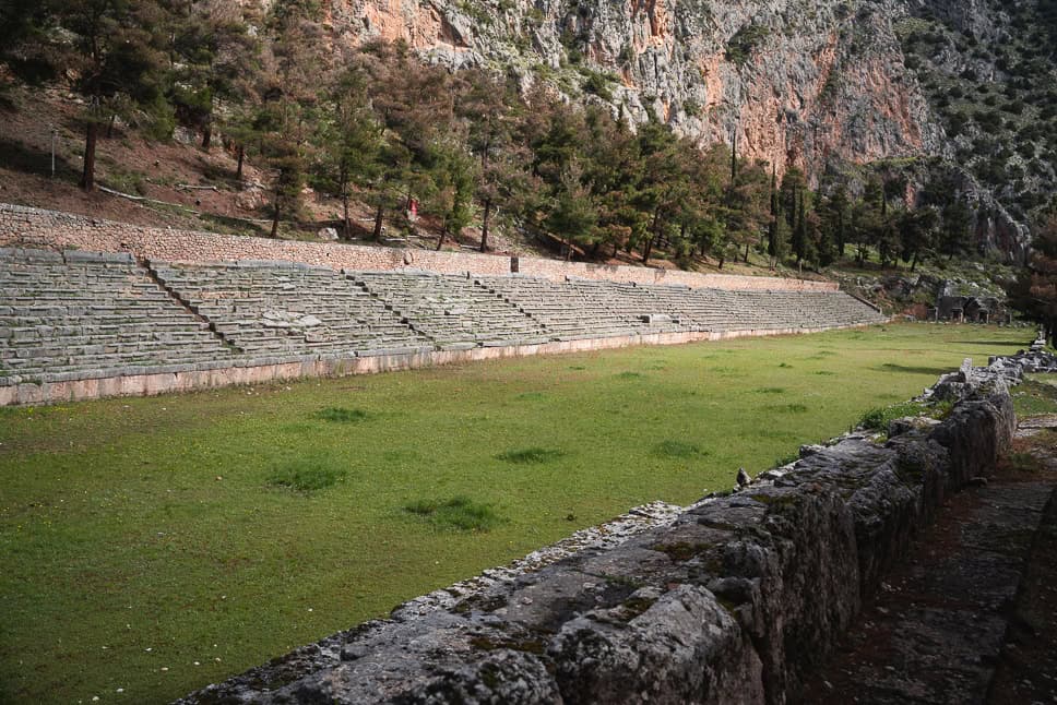 What to do in Delphi, Greece: A magical journey back in time Ancient Stadium Delphi Greece