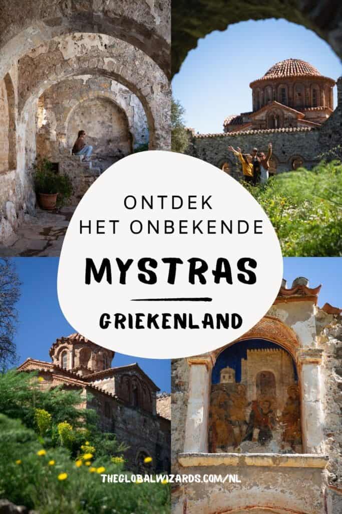 Reisgids Mystras Griekenland Peloponnesos