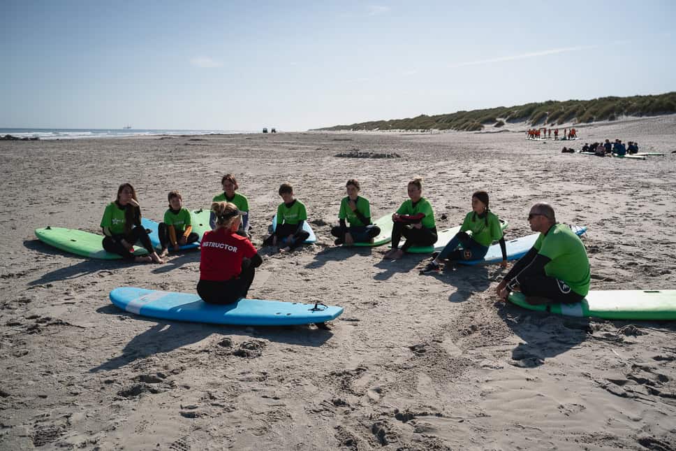 Surfen in Ameland: een weekje op Surf & Family Camp met Ripstar Surfles Ameland Nederland Familie Ripstar