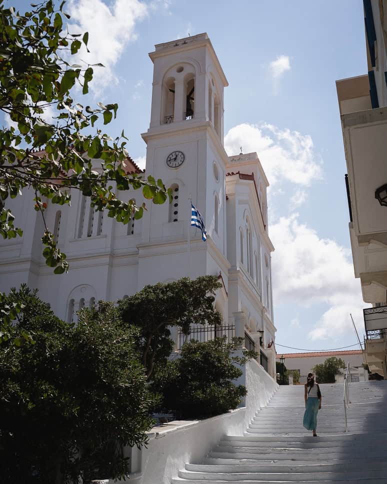 Andros Itinerary Chora Church