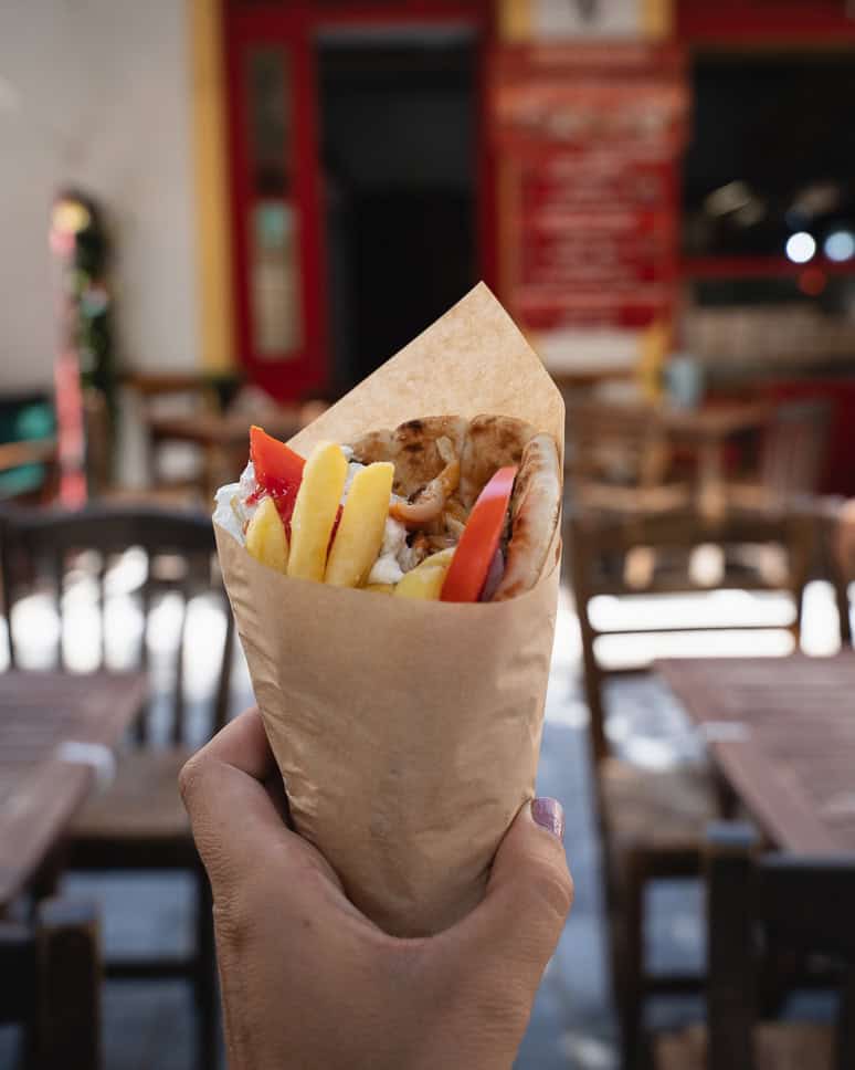 Gyros Chora Where to eat Andros
