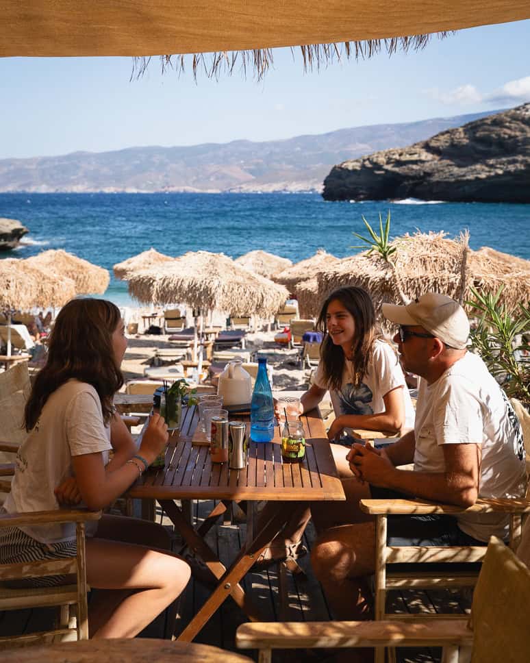 Kampos Beach Bar Vitali Andros