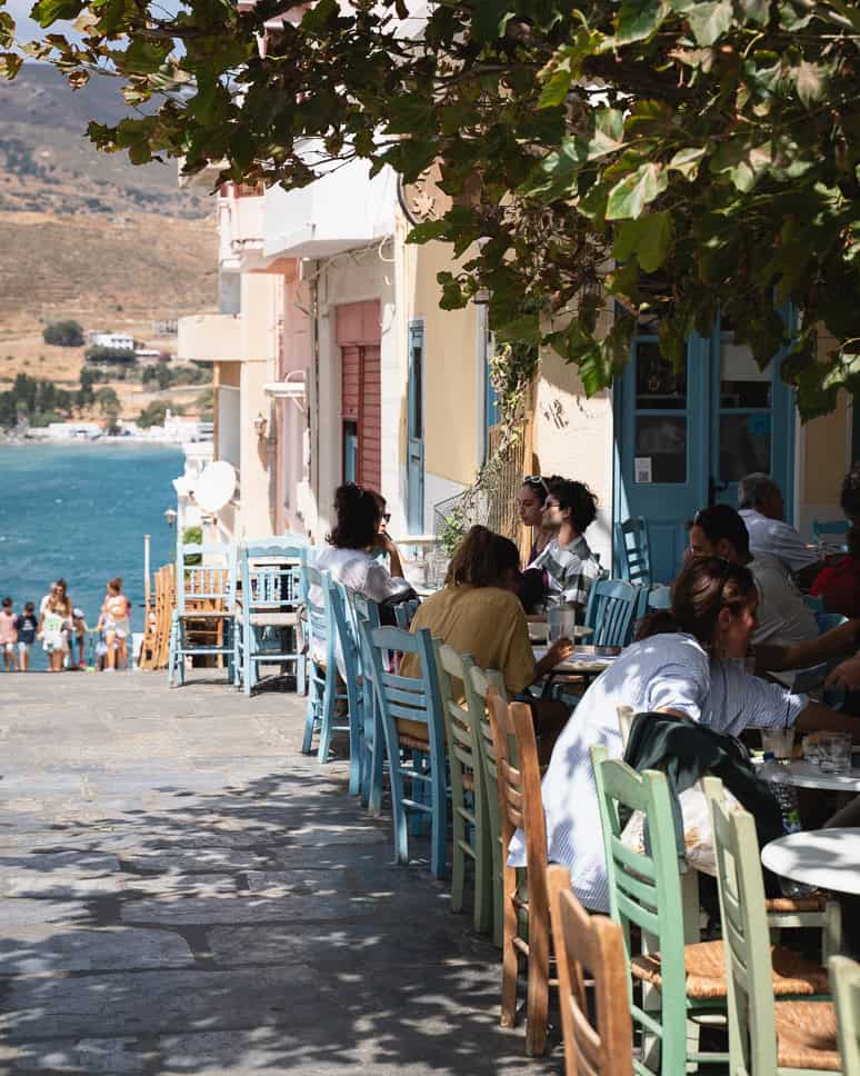 Favorite places to eat Andros Chora