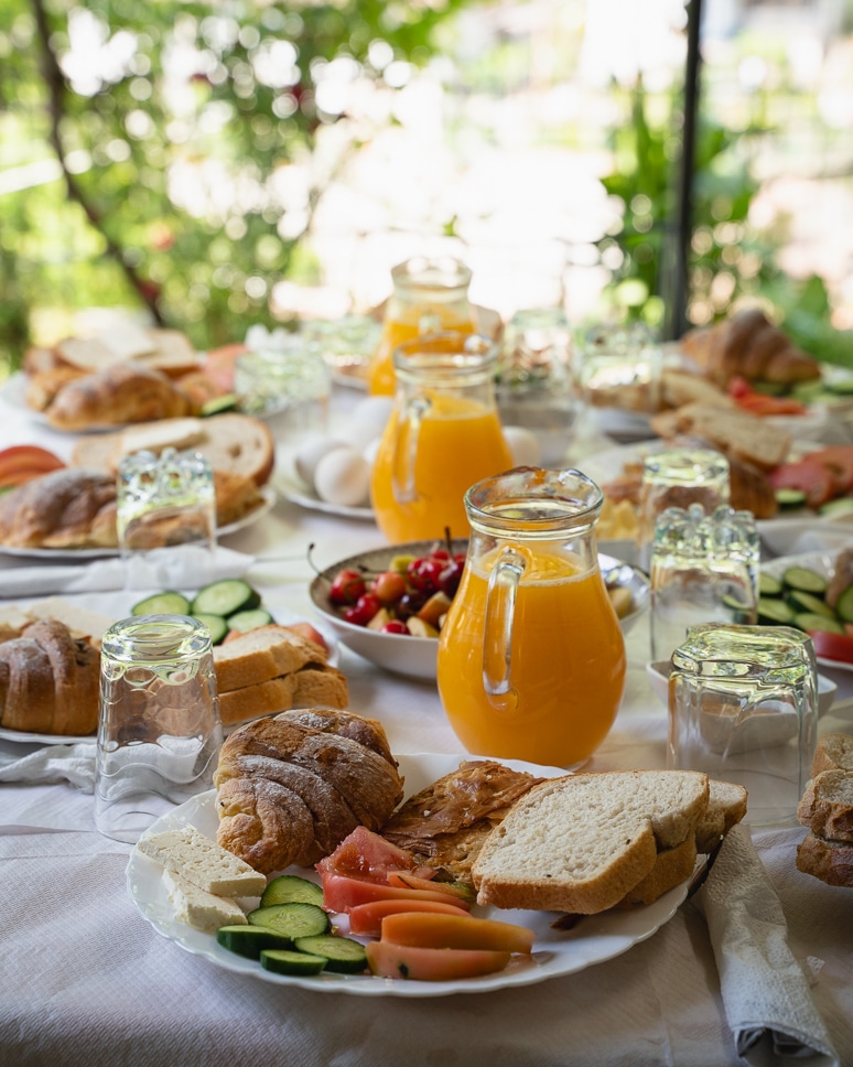 Albania road trip: our ultimate itinerary for 10 days to 3 weeks Breakfast in ALbania