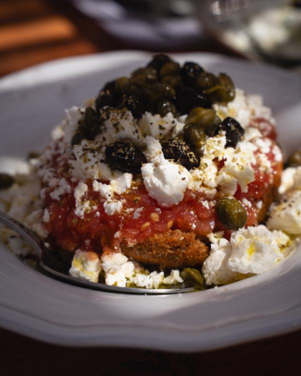 What to do on Syros: Our favourite island in the Cyclades Enjoy a dakos salad in Syros