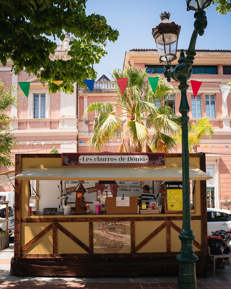 Things to do in Corsica Place Foch Ajaccio