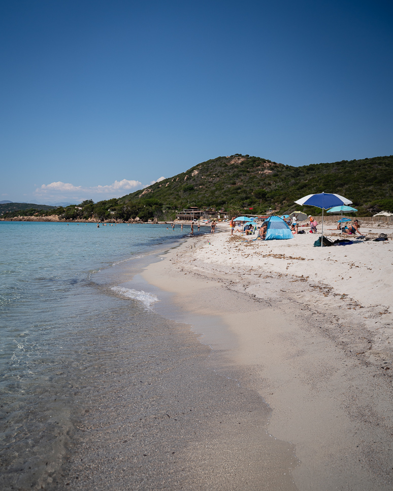 Plage de Mare é sol near Ajaccio in Corsica