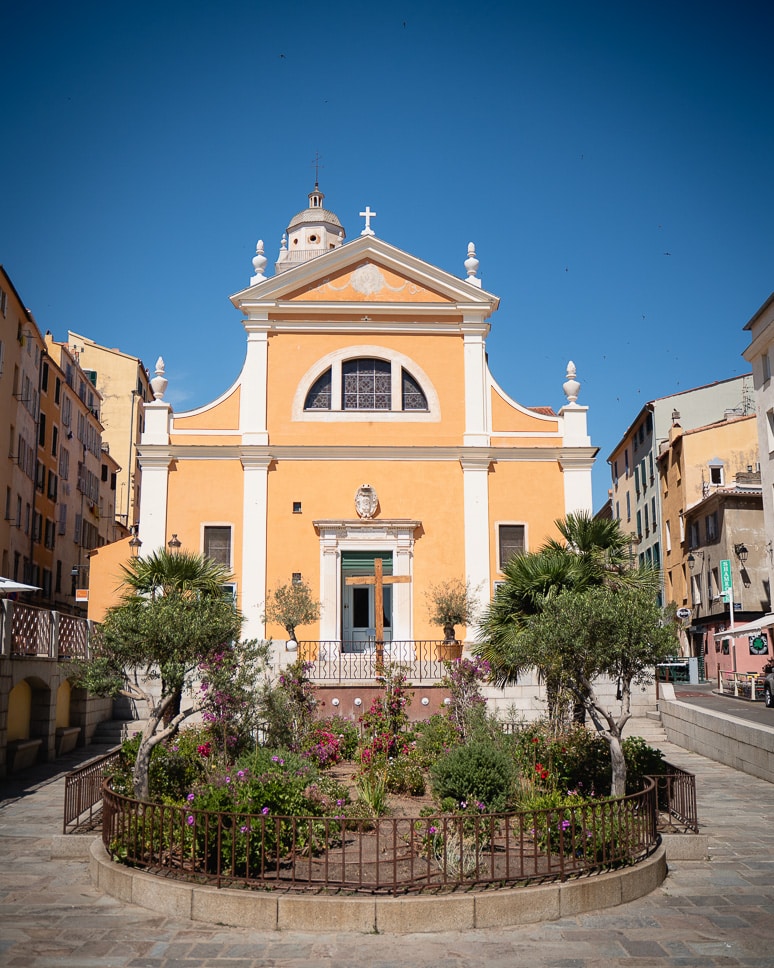 Cathedrale in Ajaccio Corsica