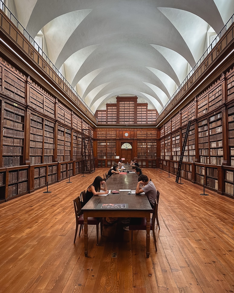 Ajaccio City Library in Corsica