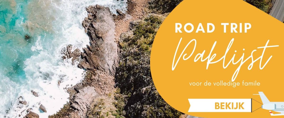 ROAD TRIP paklijst voor de familie